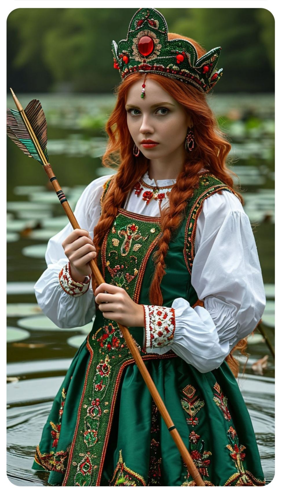 Nude girl Girls in Slavic costumes in Tifariti